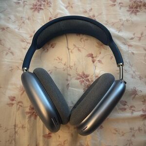 Blue AirPod max pros